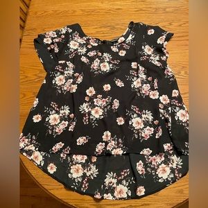 Torrid Floral Flutter Sleep Dress Shirt